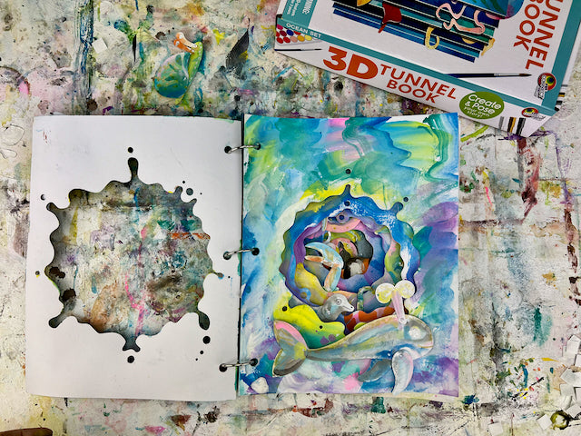 3D TUNNEL BOOK (DELUXE): Ocean