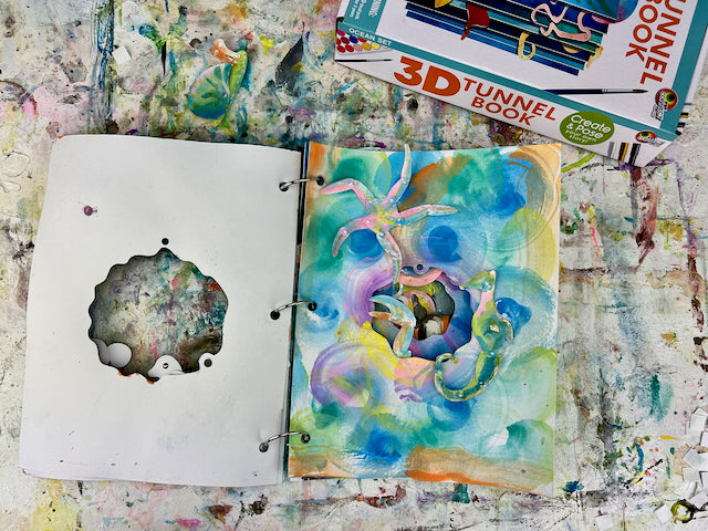 3D TUNNEL BOOK (DELUXE): Ocean