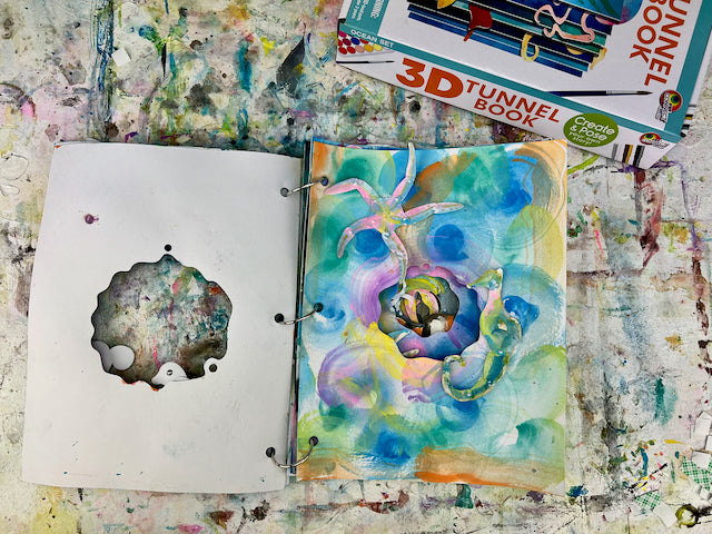 3D TUNNEL BOOK (DELUXE): Ocean