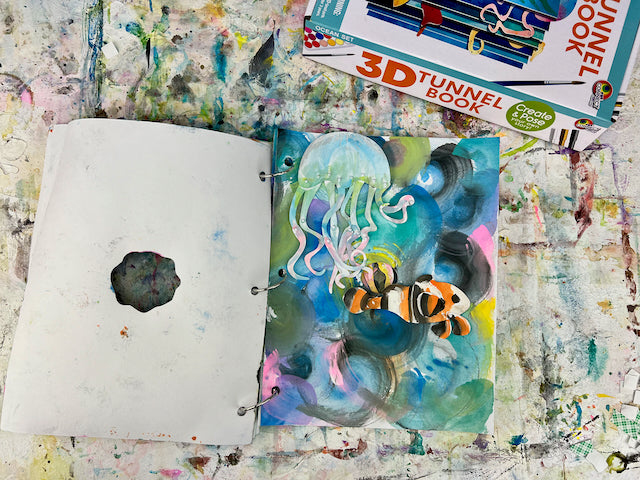 3D TUNNEL BOOK (DELUXE): Ocean