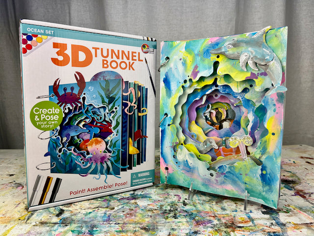 3D TUNNEL BOOK (DELUXE): Ocean
