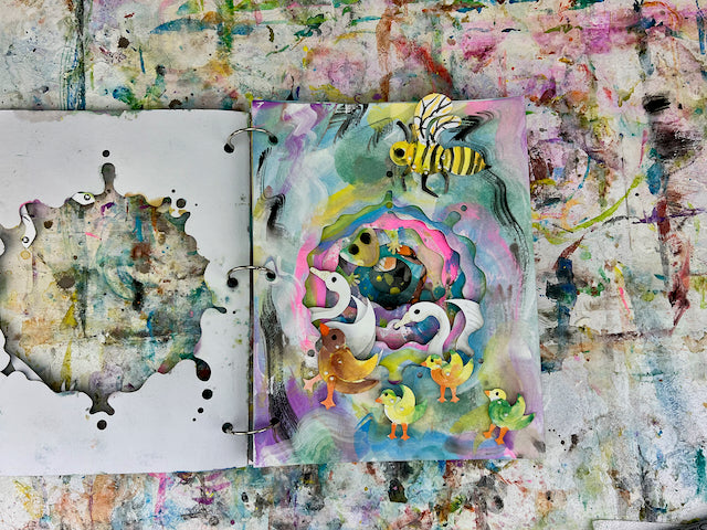 3D TUNNEL BOOK (DELUXE): Pond