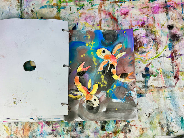 3D TUNNEL BOOK (DELUXE): Pond