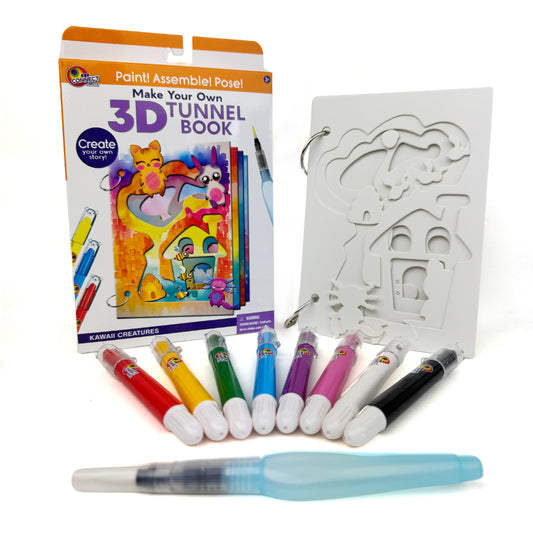 3D TUNNEL BOOK (MEDIUM): Kawaii