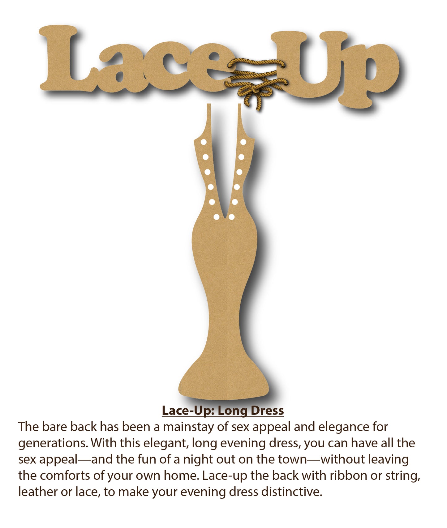 Lace-Up Dress