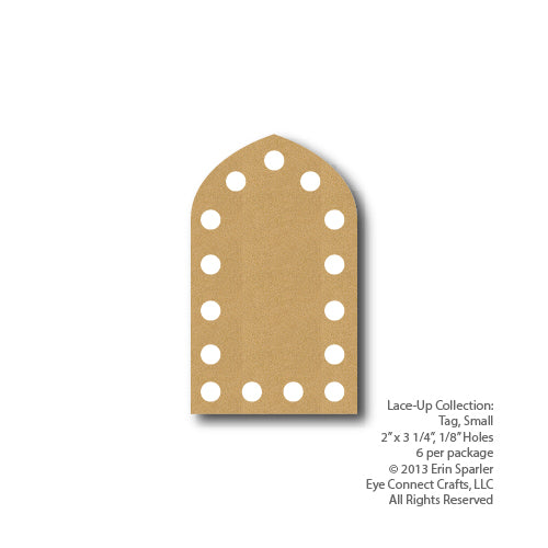 Lace-Up Tags Small