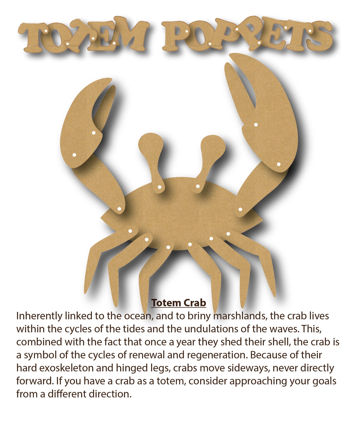 Totem Poppet Crab