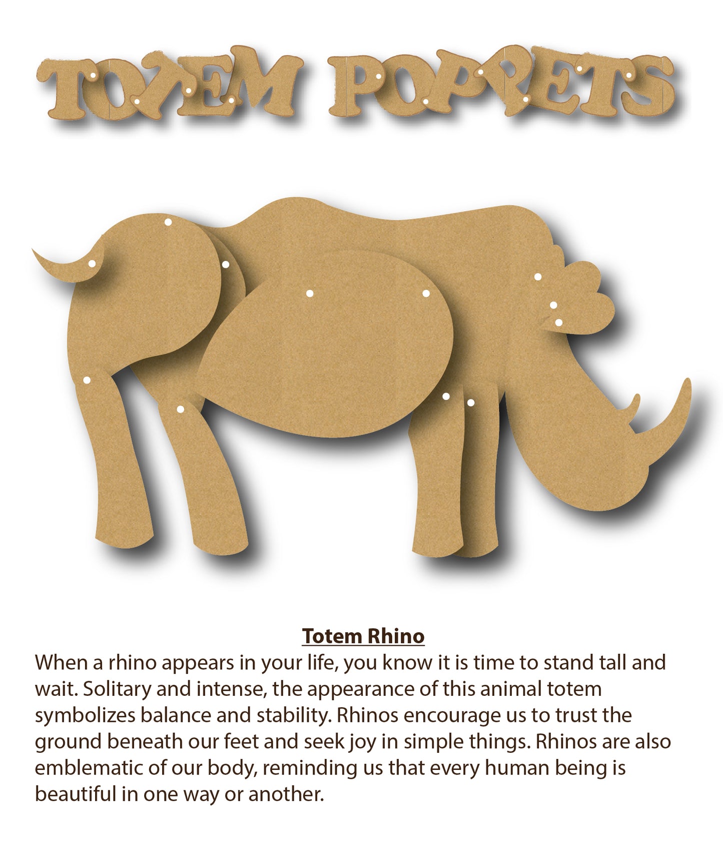 Totem Poppet Rhino