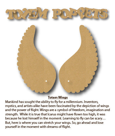 Totem Wings, SM, Scalloped