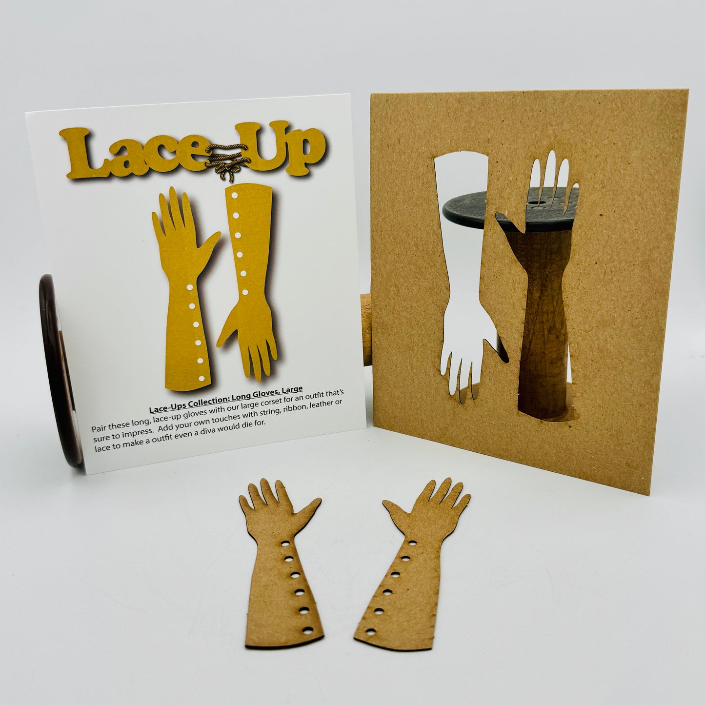 Lace-Up Gloves