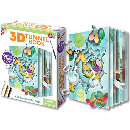 3D TUNNEL BOOK (DELUXE): Pond