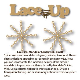 Lace-Up Mandala / Spiderweb / Snowflake! - MINI