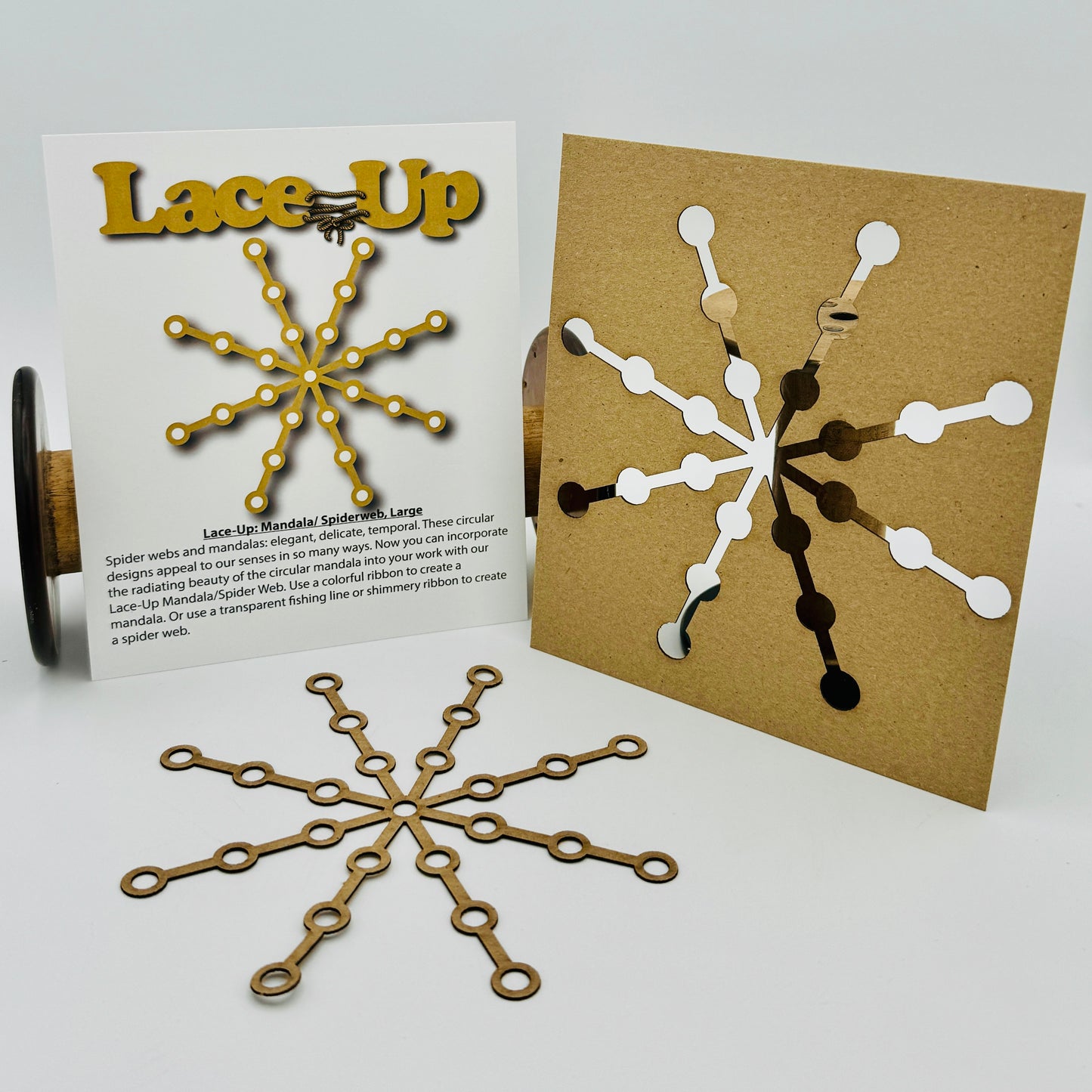 Lace-Up Mandala / Spiderweb / Snowflake!