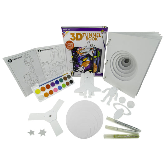 3D Tunnel Book: SPACE (Deluxe Size)