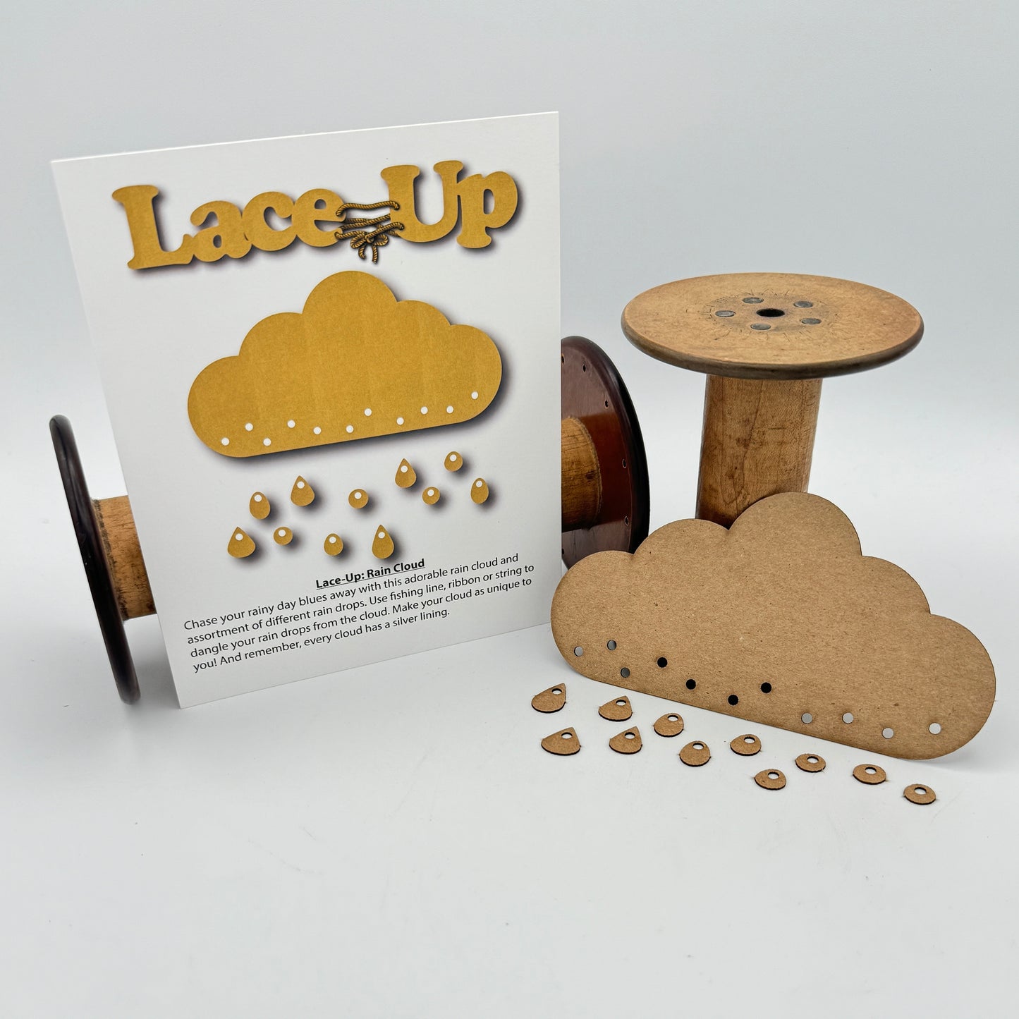 Lace-Up Rain Cloud