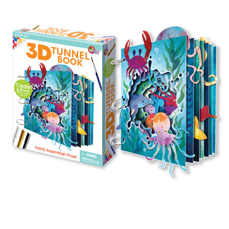 3D Tunnel Book: OCEAN (Deluxe Size)