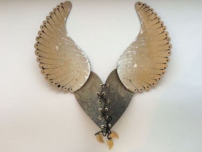 Lace-Up Hearts, LARGE