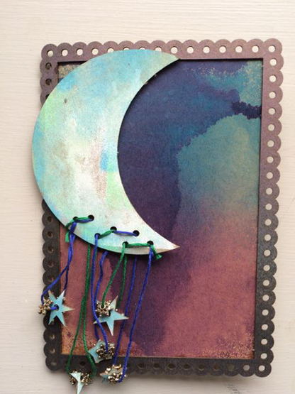 Lace-Up: Moon and Stars