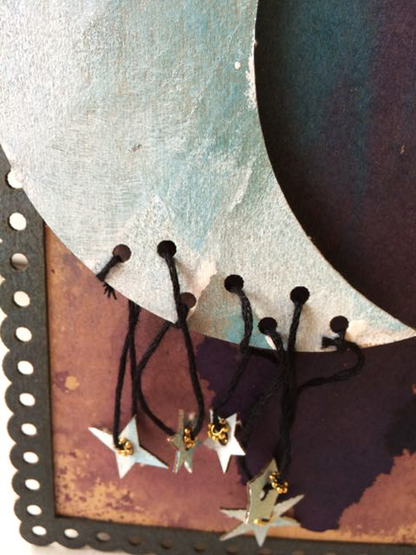 Lace-Up: Moon and Stars