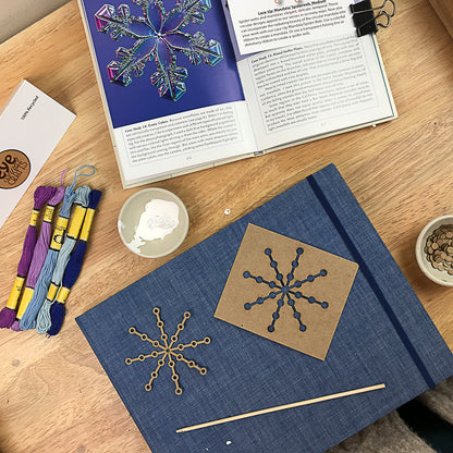 Lace-Up Mandala / Spiderweb / Snowflake! -MEDIUM