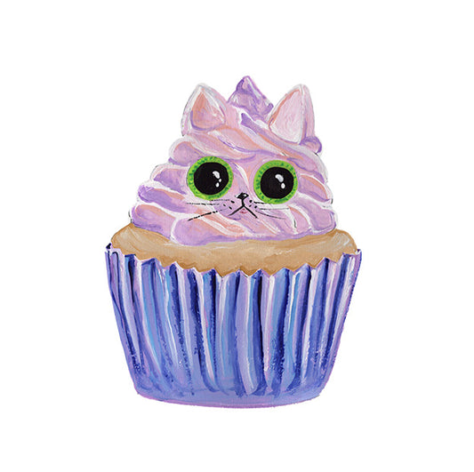 Kittie Sweets Pink Cupcake kItten