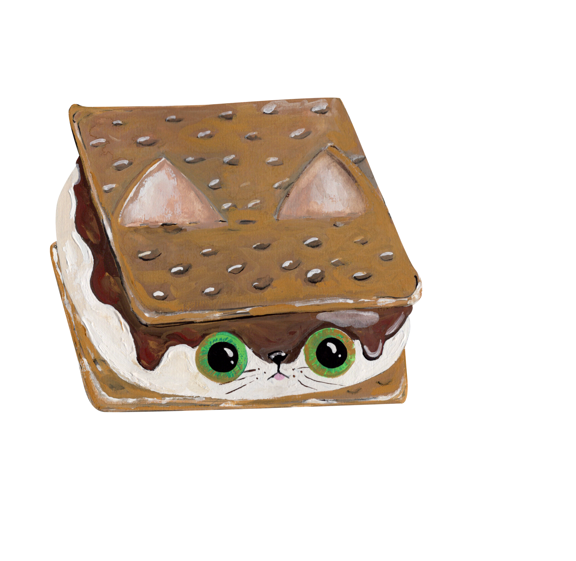 The Kittie Sweets Please Can I Have Some Smores Kitten