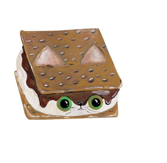 The Kittie Sweets Please Can I Have Some Smores Kitten
