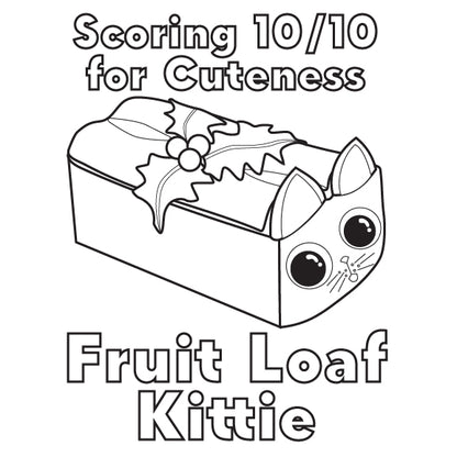 Bold & Easy Coloring Book: COZY Kittie Sweets