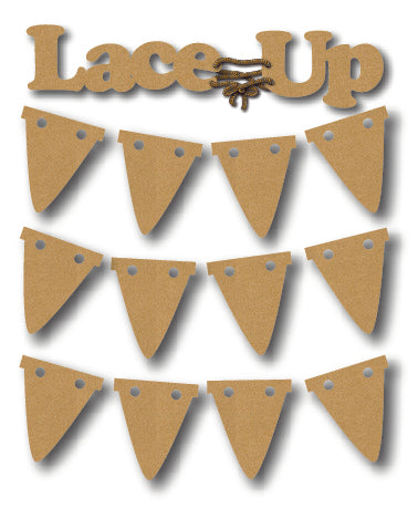 Lace-Up Flags / Pendants