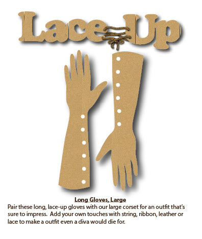 Lace-Up Gloves