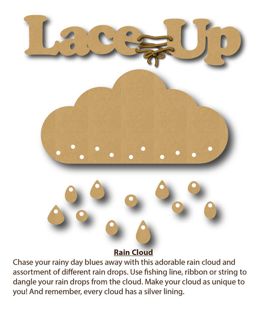 Lace-Up Rain Cloud