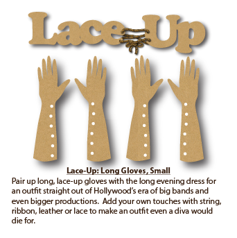 Lace-Up Gloves - MINI