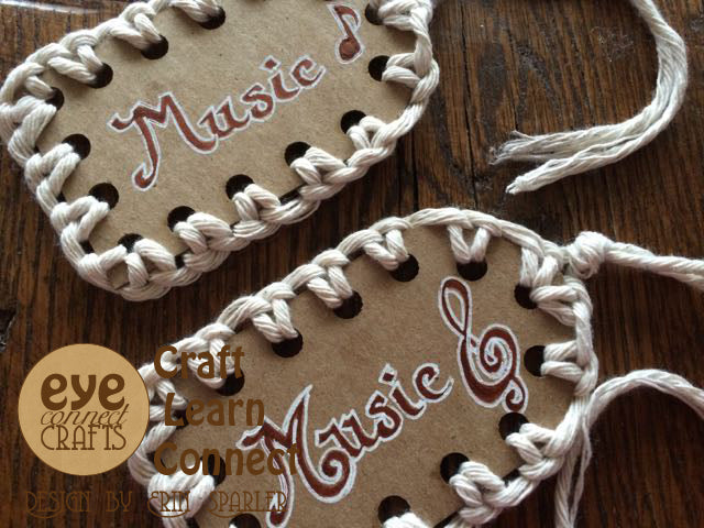 Lace-Up Tag (LG Rectangular)