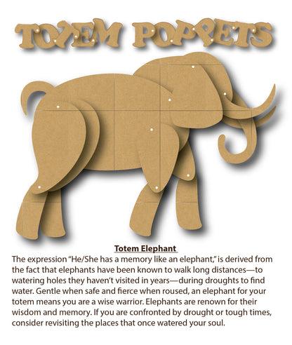 Totem Poppet Elephant