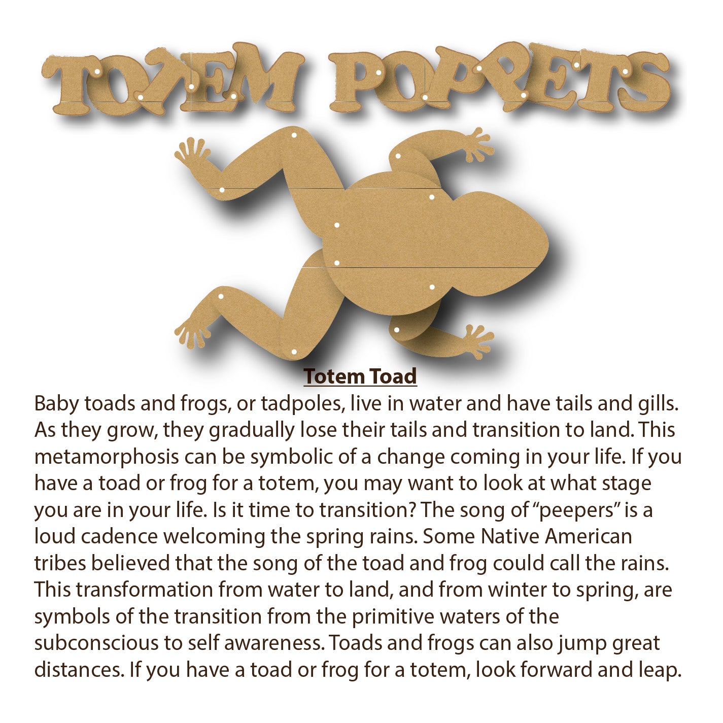 Totem Poppet Toad