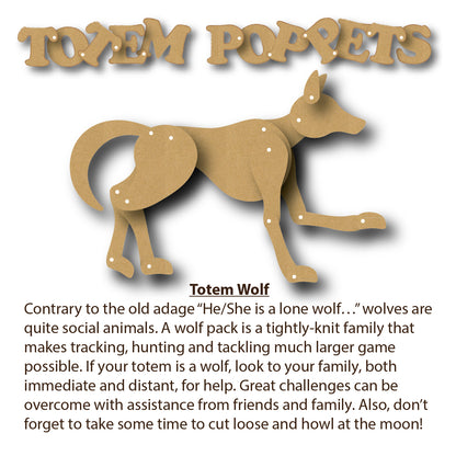 Totem Poppet Wolf